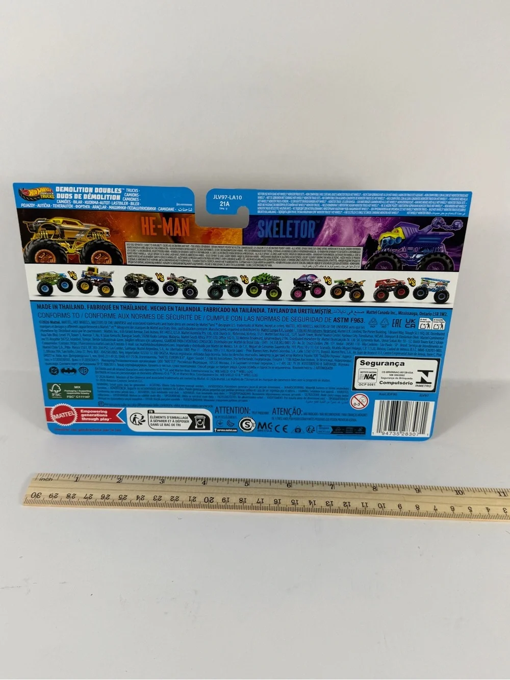 Hot Wheels Monster Trucks NEW He-Man vs Skeletor MOTU Movie Series 2-Pack 2026